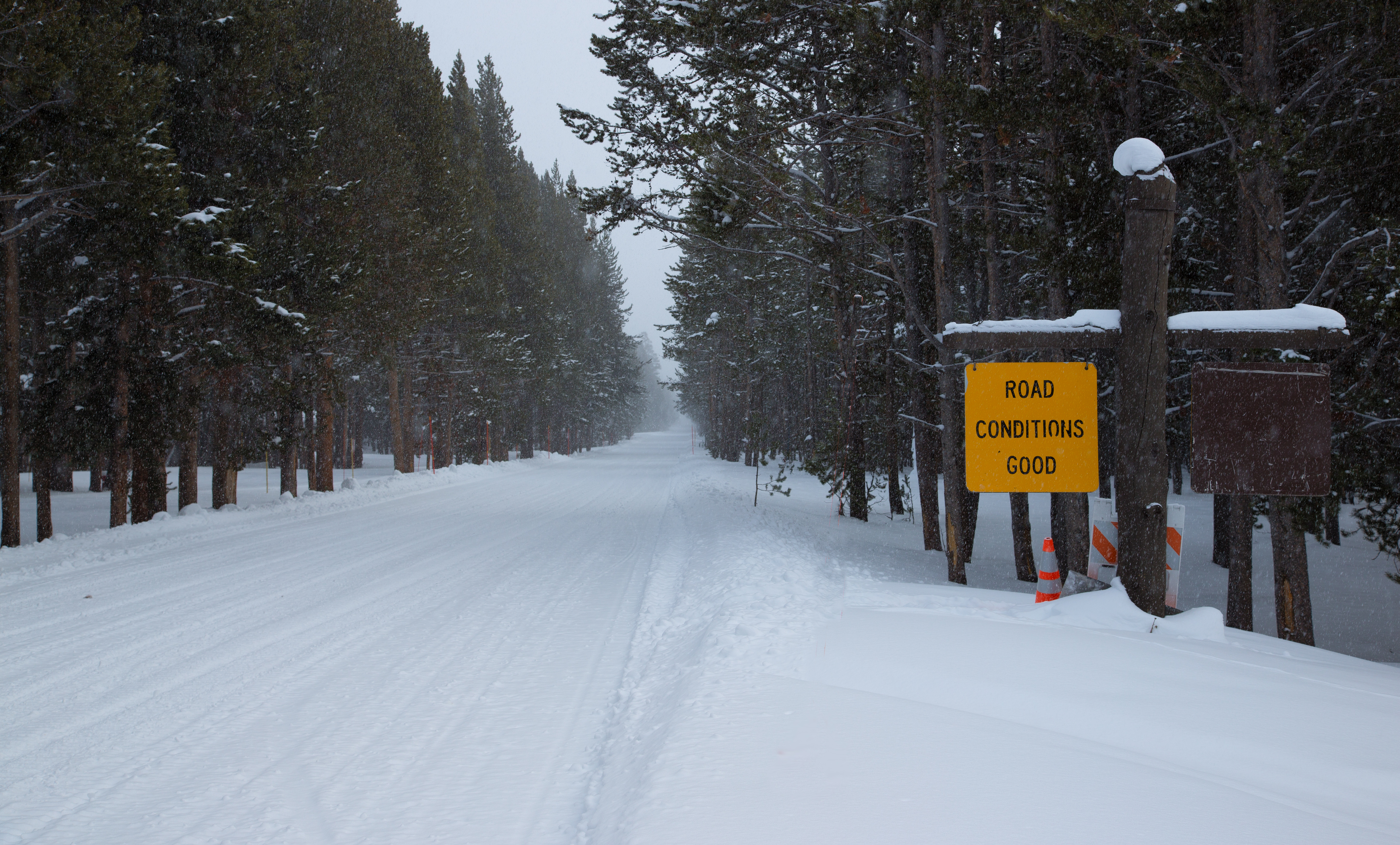 Road Conditions, Yellowstone National Park